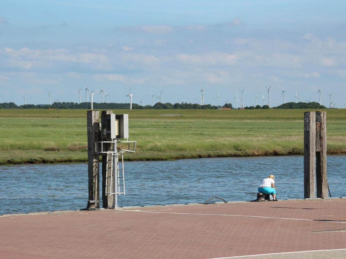 Renovierte Doppelhaushaelfte In Neßmersiel Exteriör bild